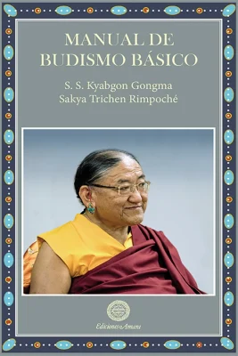 Portada del libro de budismo Manual de budismo básico. El autor es Sakya Trizin.