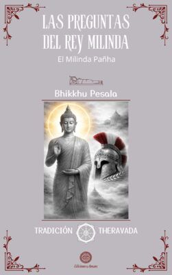 la filosofía budista en este libro aflora como un maravilloso diálogo entre un Rey y un sabio