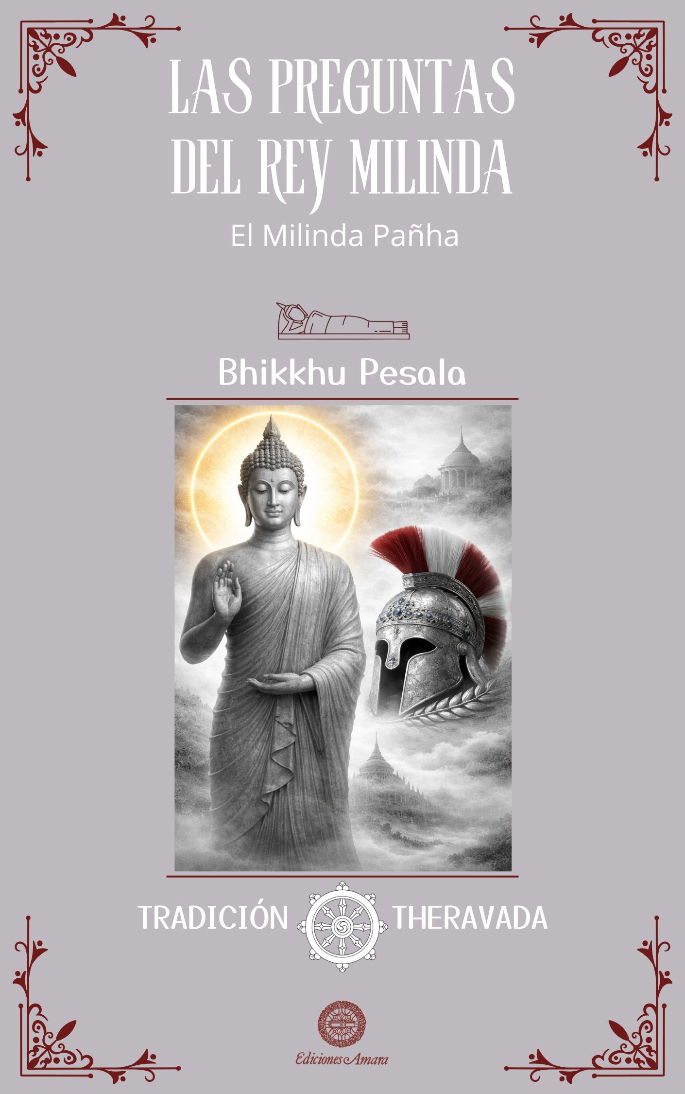 la filosofía budista en este libro aflora como un maravilloso diálogo entre un Rey y un sabio